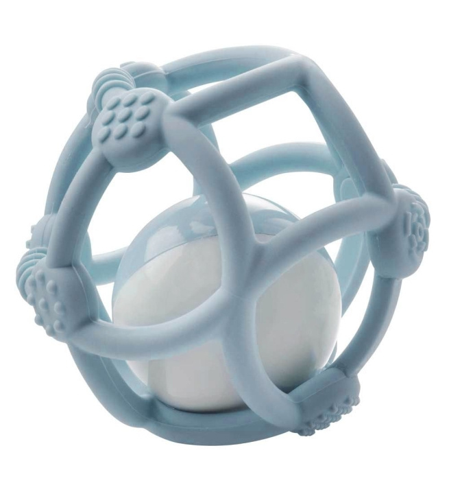 Kidsme Silikoninen pureskelupallo - sininen (KIDS9672S)