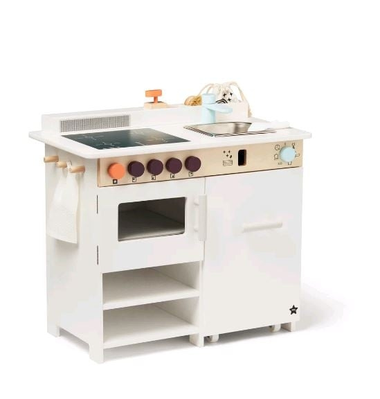 Kids Concept Kitchen with dishwasher KID\'S HUB ryhmässä LELUT, TUOTTEET LAPSILLE JA VAUVOILLE / Leikkikalut, Askartelu &Pelit / Lelusarja @ TP E-commerce Nordic AB (D24286)