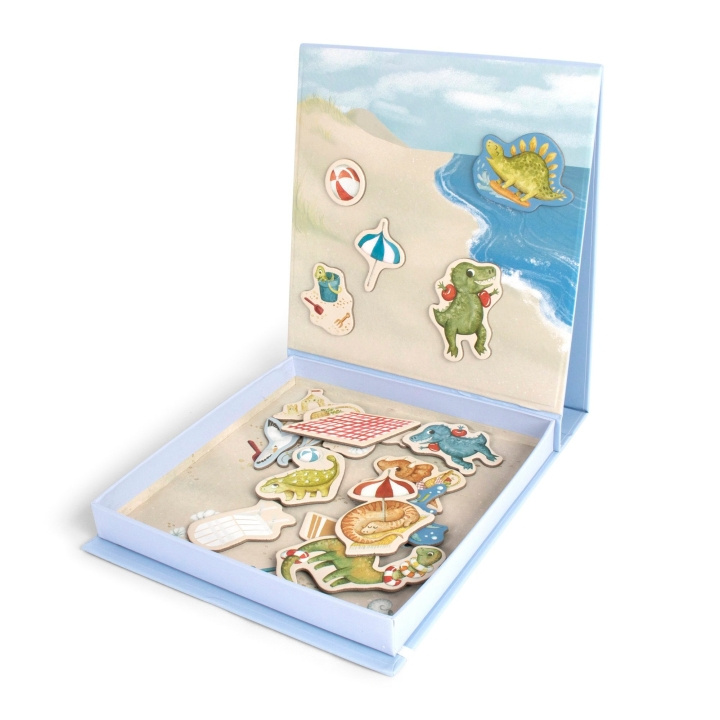 Filibabba Magneettipeli - Dino Beach (FI-03585) ryhmässä LELUT, TUOTTEET LAPSILLE JA VAUVOILLE / Leikkikalut, Askartelu &Pelit / Lasten palapeli @ TP E-commerce Nordic AB (D24304)