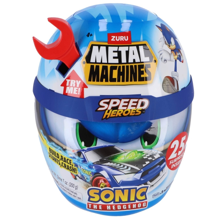 Metal Machines Sonic The Hedgehog - Speed Heroes - (67128) ryhmässä LELUT, TUOTTEET LAPSILLE JA VAUVOILLE / Leikkikalut, Askartelu &Pelit / Lelusarja @ TP E-commerce Nordic AB (D24317)