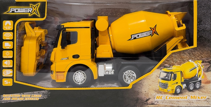 Power X RC-sementtisekoitin - (20343) ryhmässä LELUT, TUOTTEET LAPSILLE JA VAUVOILLE / Leikkikalut, Askartelu &Pelit / Leikkiautot @ TP E-commerce Nordic AB (D24325)