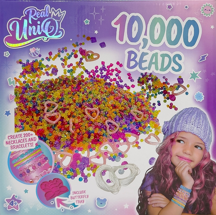 Real UniQ Helmisarja, 10000 - (30515) ryhmässä LELUT, TUOTTEET LAPSILLE JA VAUVOILLE / Leikkikalut, Askartelu &Pelit / Käsityöt @ TP E-commerce Nordic AB (D24326)