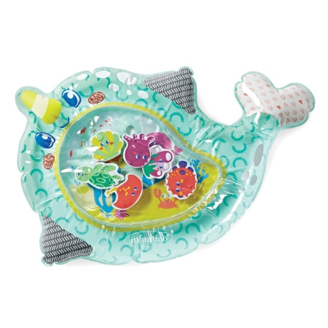 Infantino Pat & Play vesimatto - valas (IB315031) ryhmässä LELUT, TUOTTEET LAPSILLE JA VAUVOILLE / Ulkoleut / Kylpylelut @ TP E-commerce Nordic AB (D24329)