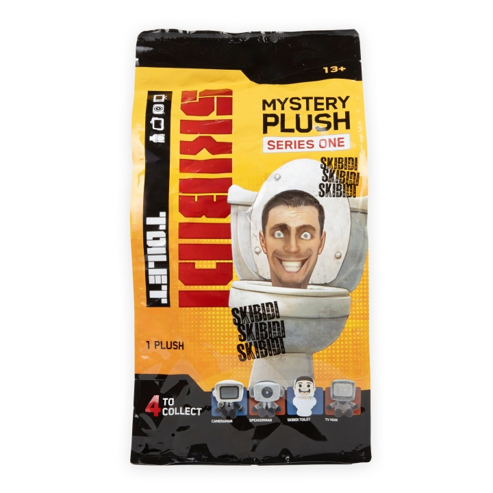 Skibidi Toilet 28 cm Mystery Plush (1320) ryhmässä URHEILU, VAPAA-AIKA JA HARRASTUS / Hauskat tavarat / Keräilyesineet @ TP E-commerce Nordic AB (D24333)