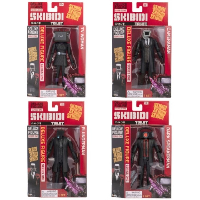 Skibidi Skibidi WC 15 cm Deluxe hahmo - (1380) ryhmässä LELUT, TUOTTEET LAPSILLE JA VAUVOILLE / Leikkikalut, Askartelu &Pelit / Figuurit, miniatyyrit ja tarvikkeet @ TP E-commerce Nordic AB (D24335)