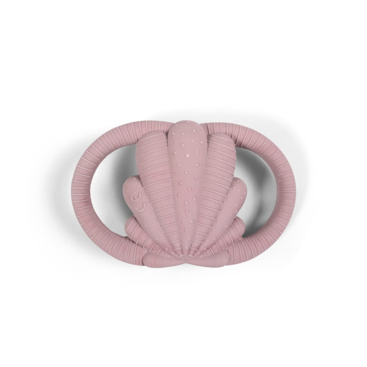 Filibabba Purukumi - Simpukankuori Blush - (FI-01675) ryhmässä LELUT, TUOTTEET LAPSILLE JA VAUVOILLE / Vauvatuotteet / Tutit & Hammasrenkaat @ TP E-commerce Nordic AB (D24339)