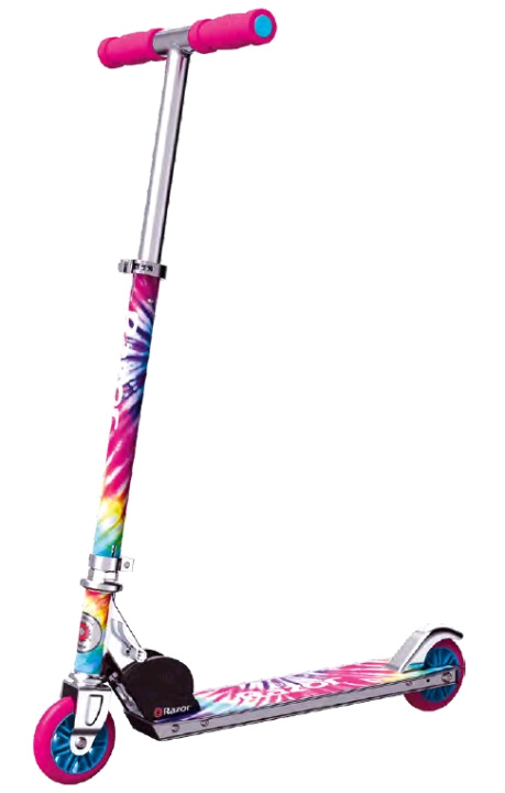 Razor Tie-Dye Scooter (13073077) ryhmässä LELUT, TUOTTEET LAPSILLE JA VAUVOILLE / Ulkoleut / Pyörät & Potkulaudat @ TP E-commerce Nordic AB (D24345)