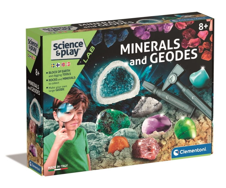 Clementoni Mineraalit ja geodit - (I-78828) ryhmässä LELUT, TUOTTEET LAPSILLE JA VAUVOILLE / Leikkikalut, Askartelu &Pelit / Lelusarja @ TP E-commerce Nordic AB (D24352)
