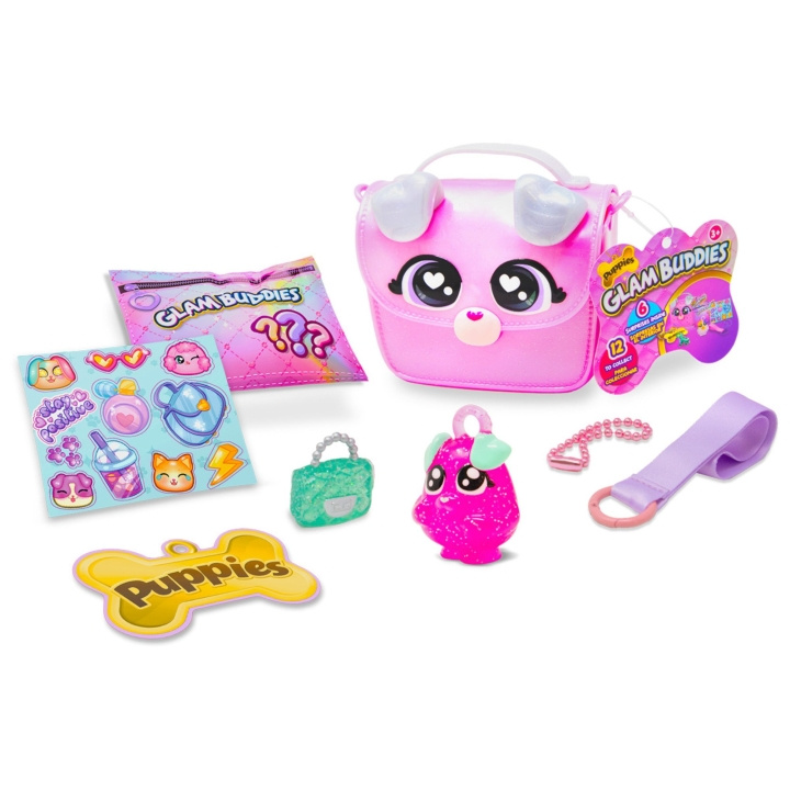 Glambuddies Mini koiranpentu kukkaro yllätys - (30586) ryhmässä LELUT, TUOTTEET LAPSILLE JA VAUVOILLE / Leikkikalut, Askartelu &Pelit / Lelusarja @ TP E-commerce Nordic AB (D24371)