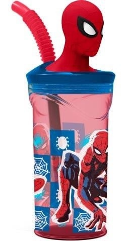 Spiderman Stor - Juomapullo (360 ml) - Spiderman (088808720-74766) ryhmässä LELUT, TUOTTEET LAPSILLE JA VAUVOILLE / Syö ja juo / Tuttipullot & Tarvikkeet @ TP E-commerce Nordic AB (D24374)