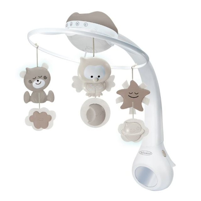 Infantino 3-in-1 music mobile (IB004915) ryhmässä LELUT, TUOTTEET LAPSILLE JA VAUVOILLE / Lelut vauvoille (0-3v) / Toiminnalliset lelut @ TP E-commerce Nordic AB (D24386)