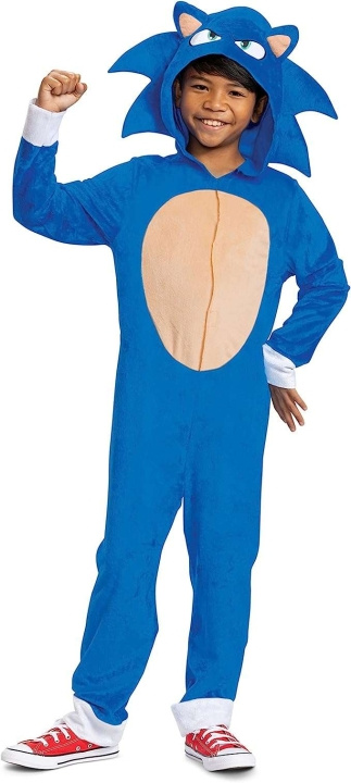 Disguise Sonic Movie Classic -puku (116 cm) ryhmässä LELUT, TUOTTEET LAPSILLE JA VAUVOILLE / Leikkikalut, Askartelu &Pelit / Naamiaisasut @ TP E-commerce Nordic AB (D24410)