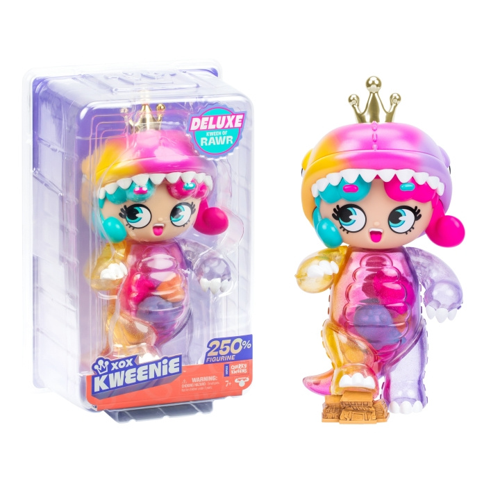 KWEENIE KWEENIE Deluxe-hahmo - Kween of Rawr (30580) ryhmässä LELUT, TUOTTEET LAPSILLE JA VAUVOILLE / Leikkikalut, Askartelu &Pelit / Figuurit, miniatyyrit ja tarvikkeet @ TP E-commerce Nordic AB (D24412)