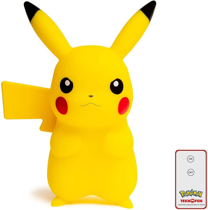 Pokémon Pikachu-valaisin (MDIEOTBBN11372) ryhmässä LELUT, TUOTTEET LAPSILLE JA VAUVOILLE / Lastenhuone / Valaistus / Pöytälamput @ TP E-commerce Nordic AB (D24414)