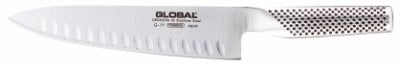GLOBAL Kokin veitsi terävällä Granton-terällä - 20 cm ryhmässä KOTI, TALOUS JA PUUTARHA / Keittiövälineet / Keittiöveitset ja veitsenteroittimet @ TP E-commerce Nordic AB (D24423)