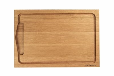 GLOBAL Leikkuulauta - Tammi - 45x30x4 cm ryhmässä KOTI, TALOUS JA PUUTARHA / Keittiövälineet / Leikkuulaudat @ TP E-commerce Nordic AB (D24440)