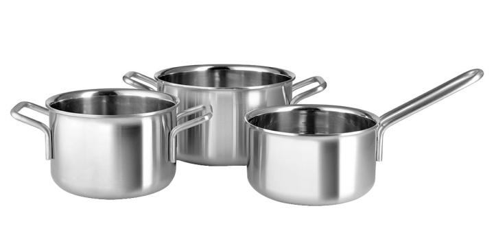 Eva Trio Monitoimisarja 3 ruukkua (246571) ryhmässä KOTI, TALOUS JA PUUTARHA / Keittiövälineet / Padat ja kattilat @ TP E-commerce Nordic AB (D24444)
