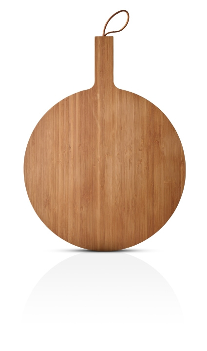 Eva Solo Pohjoismainen keittiö Leikkuulauta - Bambu - Ø35 cm ryhmässä KOTI, TALOUS JA PUUTARHA / Keittiövälineet / Leikkuulaudat @ TP E-commerce Nordic AB (D24471)