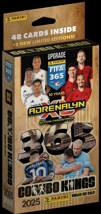 Panini Adrenalyn XL: FIFA 365 2025 päivitys - Combo Kings Deck (PAN2466) ryhmässä URHEILU, VAPAA-AIKA JA HARRASTUS / Hauskat tavarat / Keräilyesineet @ TP E-commerce Nordic AB (D24485)