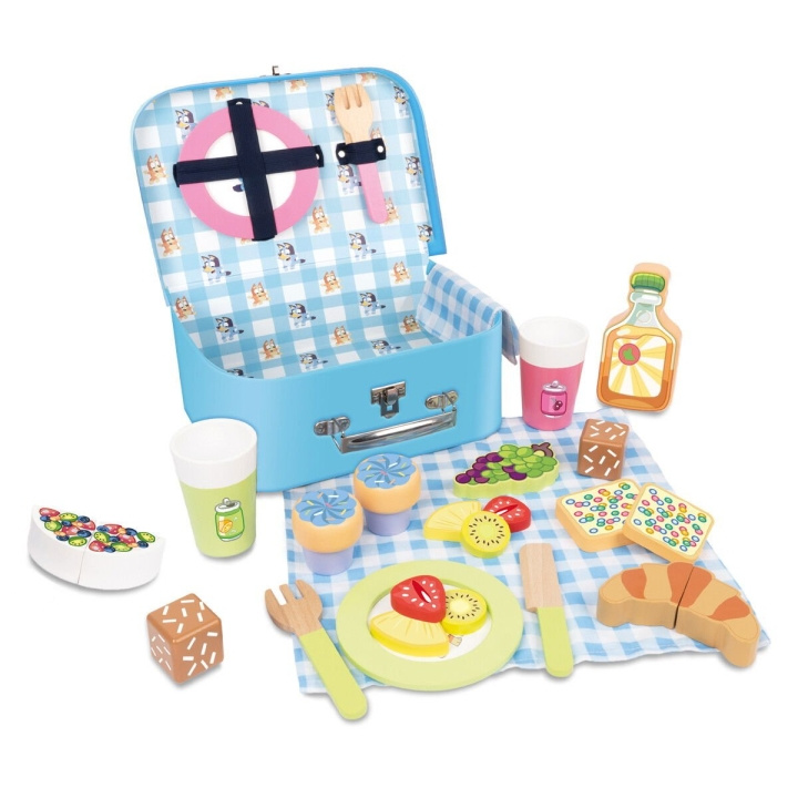 Bluey Piknik-setti (249-246) ryhmässä LELUT, TUOTTEET LAPSILLE JA VAUVOILLE / Leikkikalut, Askartelu &Pelit / Lelusarja @ TP E-commerce Nordic AB (D24486)