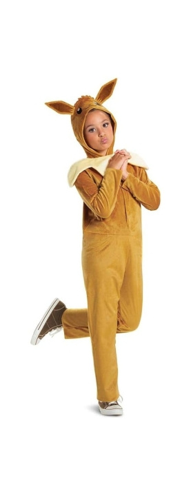 Disguise Pokemon hupullinen haalari Classic - Eevee (140 cm) ryhmässä LELUT, TUOTTEET LAPSILLE JA VAUVOILLE / Leikkikalut, Askartelu &Pelit / Naamiaisasut @ TP E-commerce Nordic AB (D24489)