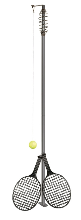 Happy Summer Pole Tennis Deluxe (302192) ryhmässä LELUT, TUOTTEET LAPSILLE JA VAUVOILLE / Ulkoleut / Urheilu & Pelit @ TP E-commerce Nordic AB (D24492)