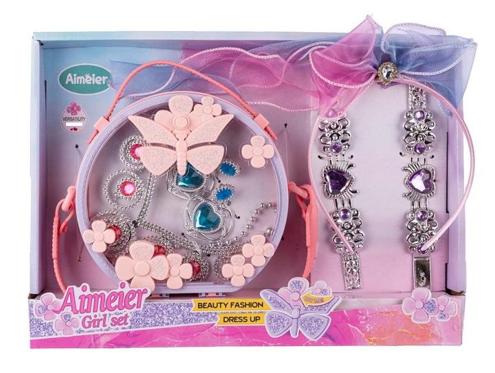 4-Girlz Laukku ja kaulakoru (63283) ryhmässä LELUT, TUOTTEET LAPSILLE JA VAUVOILLE / Matkustus / Laukut @ TP E-commerce Nordic AB (D24507)