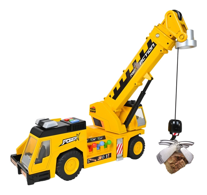 Power X Lift\'N\'Move Crane Truck (20410) ryhmässä LELUT, TUOTTEET LAPSILLE JA VAUVOILLE / Leikkikalut, Askartelu &Pelit / Leikkiautot @ TP E-commerce Nordic AB (D24509)