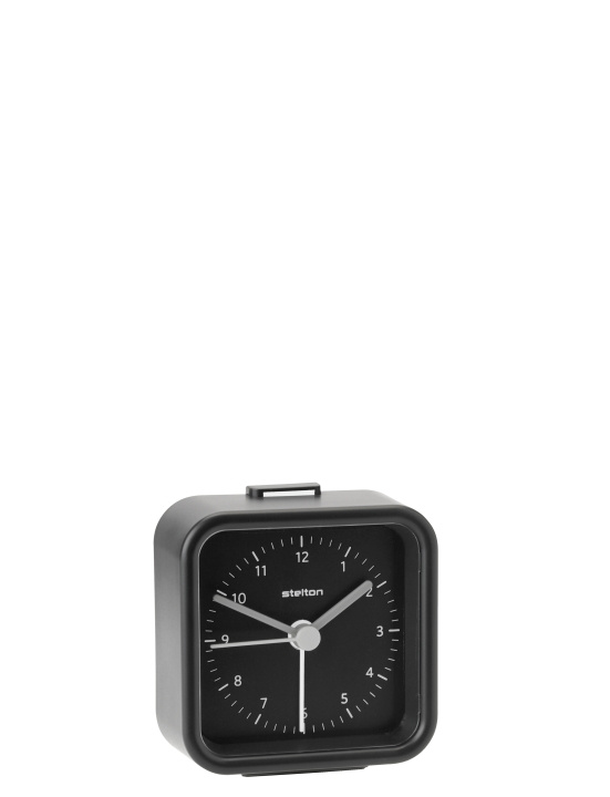 Stelton Okiru herätyskello (musta) ryhmässä KOTI, TALOUS JA PUUTARHA / Kellot ja laskimet / Herätyskellot @ TP E-commerce Nordic AB (D24526)