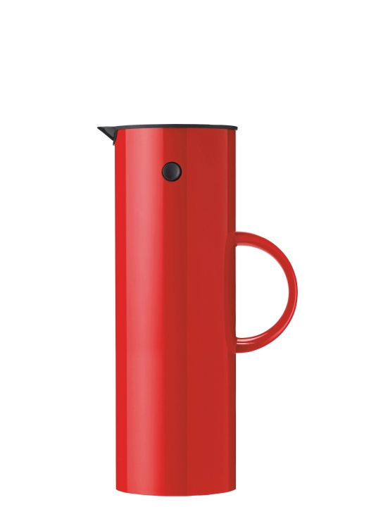 Stelton EM77 tyhjiökannu 1 L (punainen) ryhmässä URHEILU, VAPAA-AIKA JA HARRASTUS / Ulkoilu / Termos- ja vesipullot @ TP E-commerce Nordic AB (D24544)