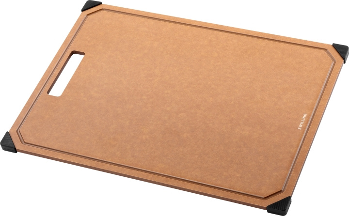 Zwilling Leikkuulauta - Ruskea-musta - 42 cm x 30 cm ryhmässä KOTI, TALOUS JA PUUTARHA / Keittiövälineet / Leikkuulaudat @ TP E-commerce Nordic AB (D24618)