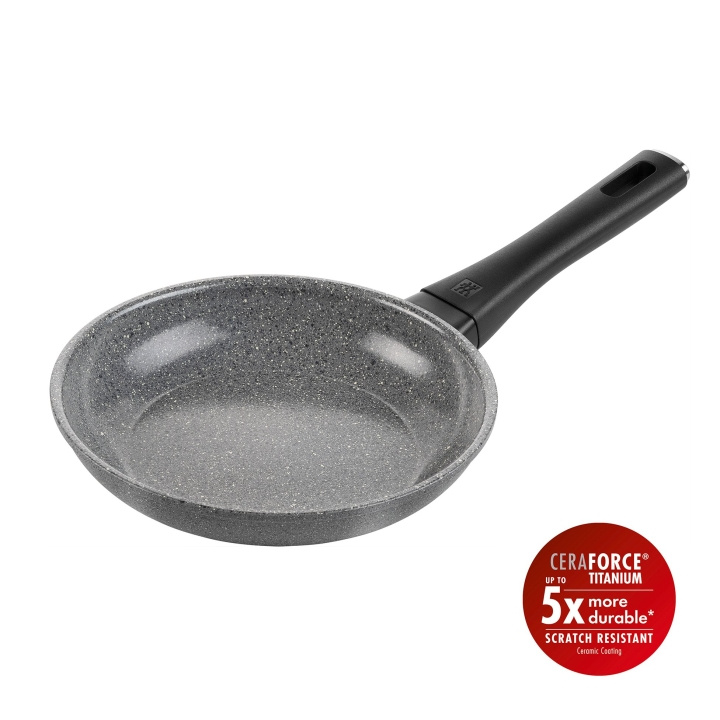 Zwilling Terreno Plus Keraaminen paistinpannu - Harmaa - 20 cm ryhmässä KOTI, TALOUS JA PUUTARHA / Keittiövälineet / Paistinpannut @ TP E-commerce Nordic AB (D24619)