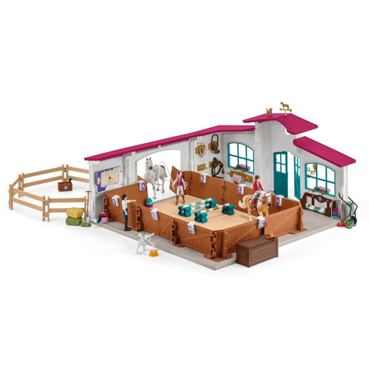 Schleich Hevoskerho - Ratsastuskenttä (42639) ryhmässä LELUT, TUOTTEET LAPSILLE JA VAUVOILLE / Leikkikalut, Askartelu &Pelit / Lelusarja @ TP E-commerce Nordic AB (D24643)