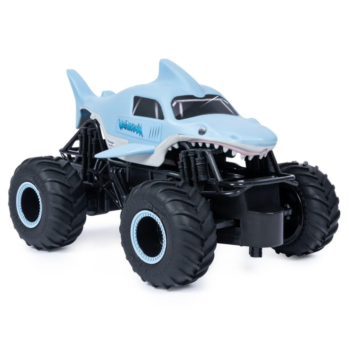 Monster Jam RC 1:24 Megaladon (6044952) ryhmässä LELUT, TUOTTEET LAPSILLE JA VAUVOILLE / Radio-ohjattava / Radio-ohjattavat autot @ TP E-commerce Nordic AB (D24652)