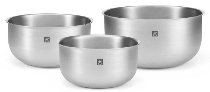 Zwilling Prep Bowl Set - Hopea - 3 kpl ryhmässä KOTI, TALOUS JA PUUTARHA / Keittiövälineet / Muut keittivälineet @ TP E-commerce Nordic AB (D24669)