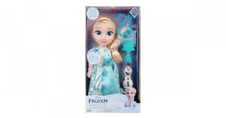 Disney Jäädytetty - Classic Elsa ominaisuus nukke 38cm (225306) ryhmässä LELUT, TUOTTEET LAPSILLE JA VAUVOILLE / Leikkikalut, Askartelu &Pelit / Nuket & Tarvikkeet @ TP E-commerce Nordic AB (D24671)