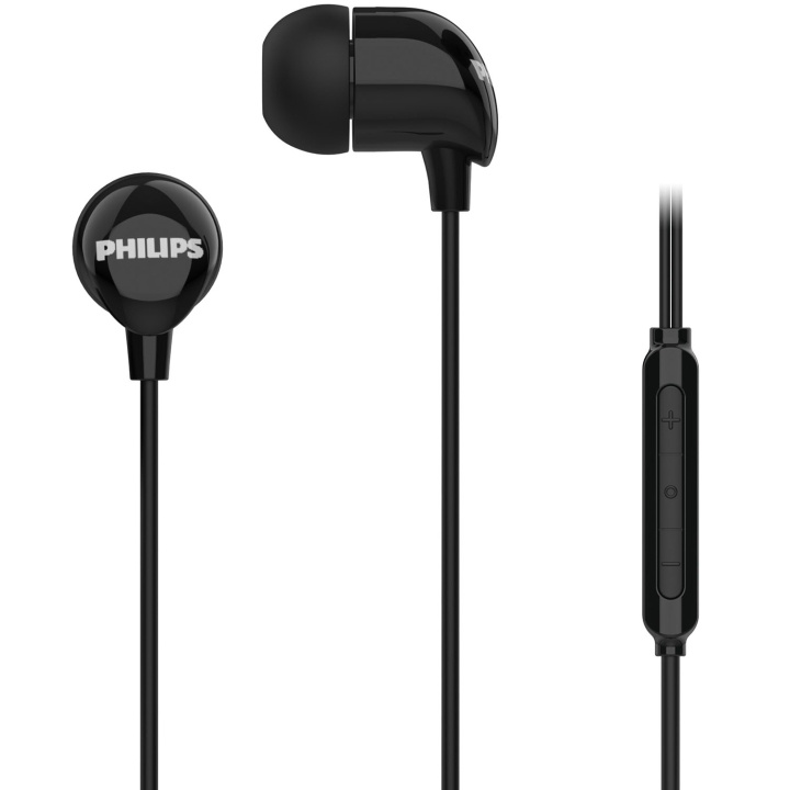 Philips Hörlurar In-Ear Kabel Fjärrkontroll Svart ryhmässä KODINELEKTRONIIKKA / Ääni & Kuva / Kuulokkeet & Tarvikkeet / Kuulokkeet @ TP E-commerce Nordic AB (D24747)