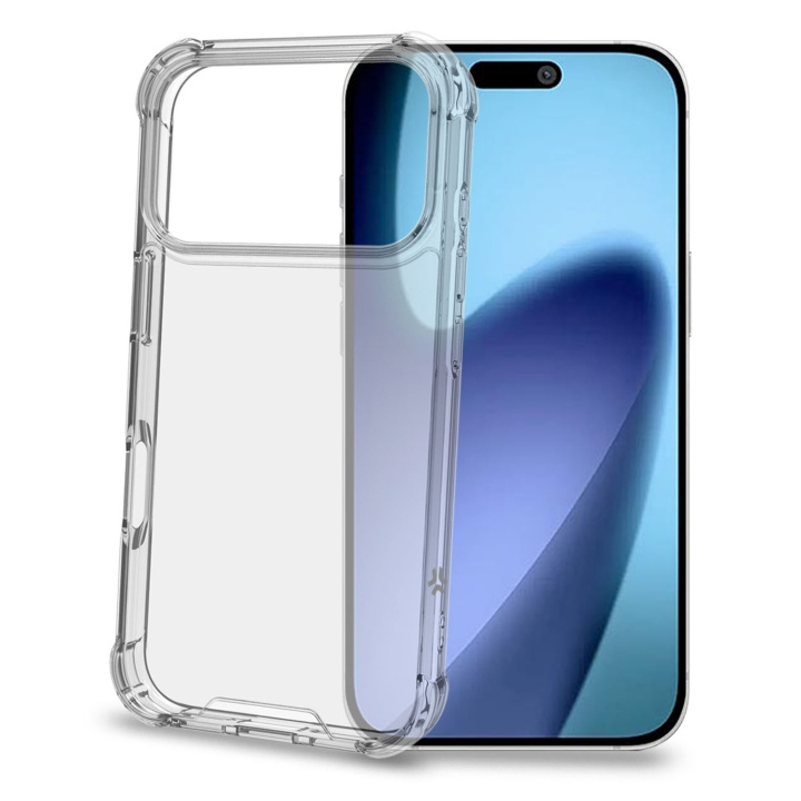 Celly Armor Stöttåligt skal iPhone 17 Pro Transparent ryhmässä ÄLYPUHELIMET JA TABLETIT / Puhelimen suojakotelo / Apple / iPhone 17 @ TP E-commerce Nordic AB (D24760)