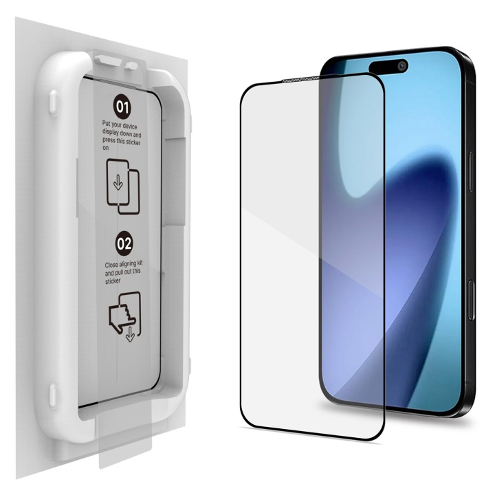 Celly Glasskit Skärmskydd Härdat glas + applikator iPhone Air ryhmässä ÄLYPUHELIMET JA TABLETIT / Puhelimen suojakotelo / Apple / iPhone Air @ TP E-commerce Nordic AB (D24791)
