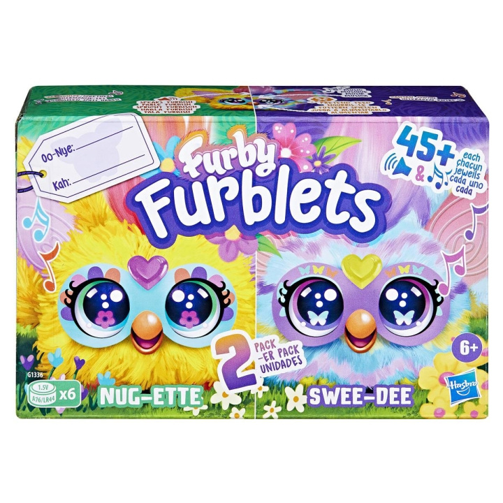 FURBY Furblets 2-Pack ryhmässä URHEILU, VAPAA-AIKA JA HARRASTUS / Hauskat tavarat / Keräilyesineet @ TP E-commerce Nordic AB (D24866)