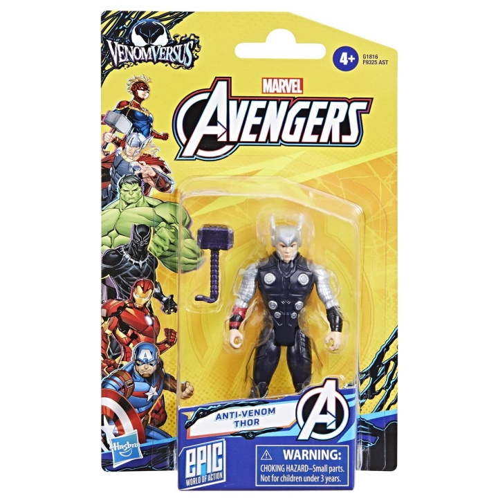 Marvel Avengers 4 Inch Venom Thor ryhmässä LELUT, TUOTTEET LAPSILLE JA VAUVOILLE / Leikkikalut, Askartelu &Pelit / Figuurit, miniatyyrit ja tarvikkeet @ TP E-commerce Nordic AB (D24869)