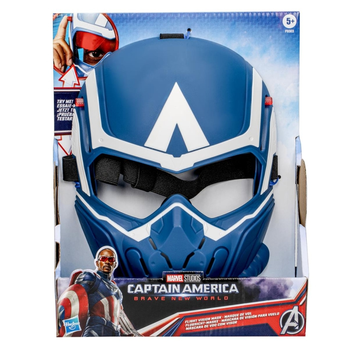 Marvel Avengers Captain America NWO Mask ryhmässä LELUT, TUOTTEET LAPSILLE JA VAUVOILLE / Leikkikalut, Askartelu &Pelit / Naamiaisasut @ TP E-commerce Nordic AB (D24870)