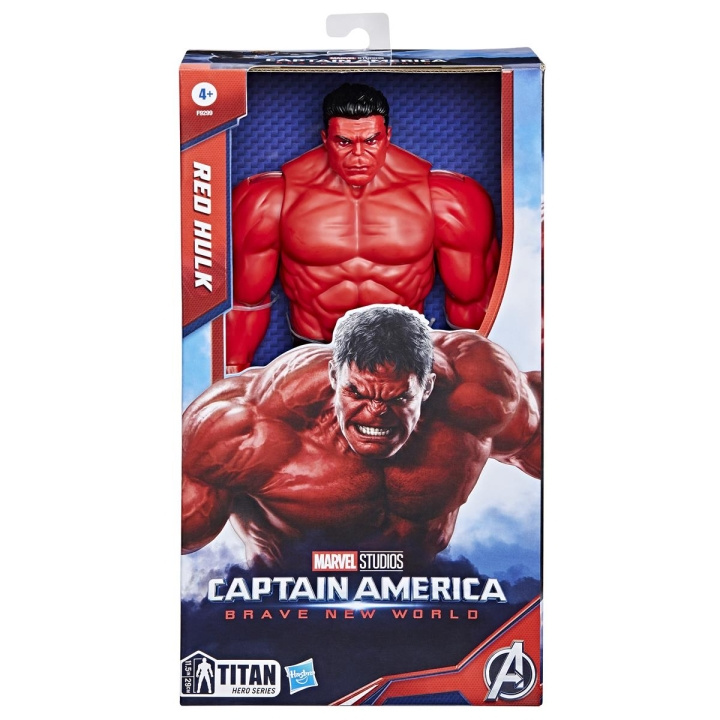 Marvel Avengers Titan Hero 12 Inch Deluxe Figure Red Hulk NWO ryhmässä LELUT, TUOTTEET LAPSILLE JA VAUVOILLE / Leikkikalut, Askartelu &Pelit / Figuurit, miniatyyrit ja tarvikkeet @ TP E-commerce Nordic AB (D24874)