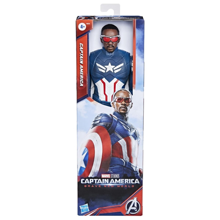 Marvel Avengers Titan Hero 12 Inch Figure Captain America NWO ryhmässä LELUT, TUOTTEET LAPSILLE JA VAUVOILLE / Leikkikalut, Askartelu &Pelit / Figuurit, miniatyyrit ja tarvikkeet @ TP E-commerce Nordic AB (D24875)