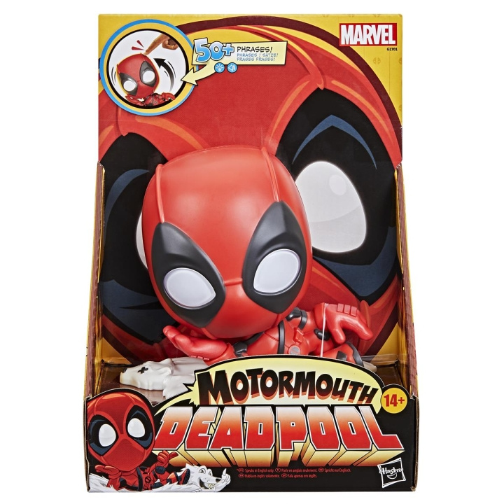 Marvel Motormouth Deadpool ryhmässä LELUT, TUOTTEET LAPSILLE JA VAUVOILLE / Leikkikalut, Askartelu &Pelit / Figuurit, miniatyyrit ja tarvikkeet @ TP E-commerce Nordic AB (D24881)