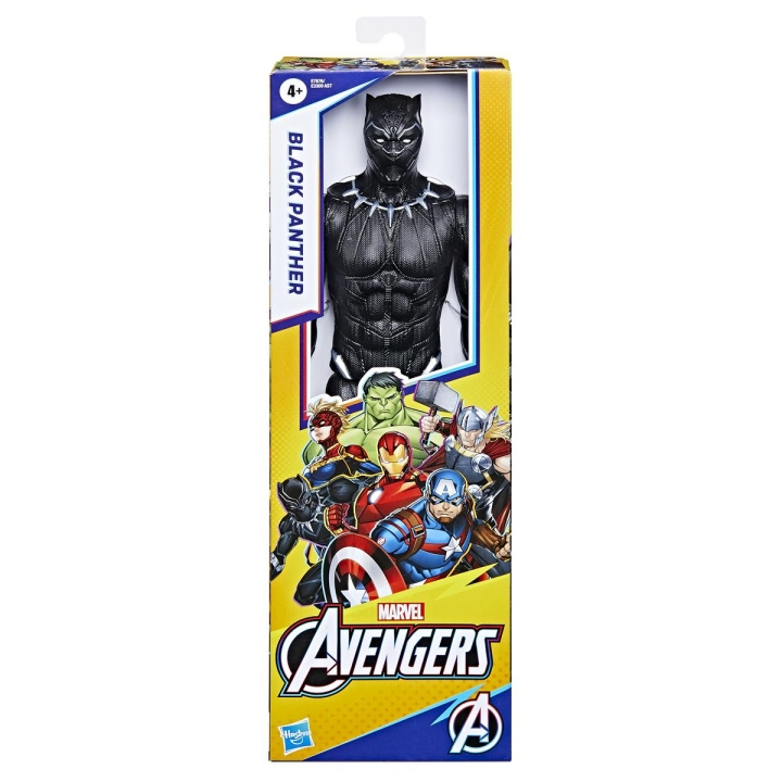 Marvel Avengers Titan Hero 12 Inch Figure Black Panther ryhmässä LELUT, TUOTTEET LAPSILLE JA VAUVOILLE / Leikkikalut, Askartelu &Pelit / Figuurit, miniatyyrit ja tarvikkeet @ TP E-commerce Nordic AB (D24886)
