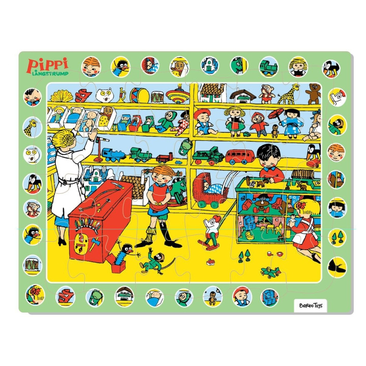 ASTRID LINDGREN Palapeli 24 Pcs Framed Puzzle Thingfinder ryhmässä LELUT, TUOTTEET LAPSILLE JA VAUVOILLE / Leikkikalut, Askartelu &Pelit / Lasten palapeli @ TP E-commerce Nordic AB (D24897)