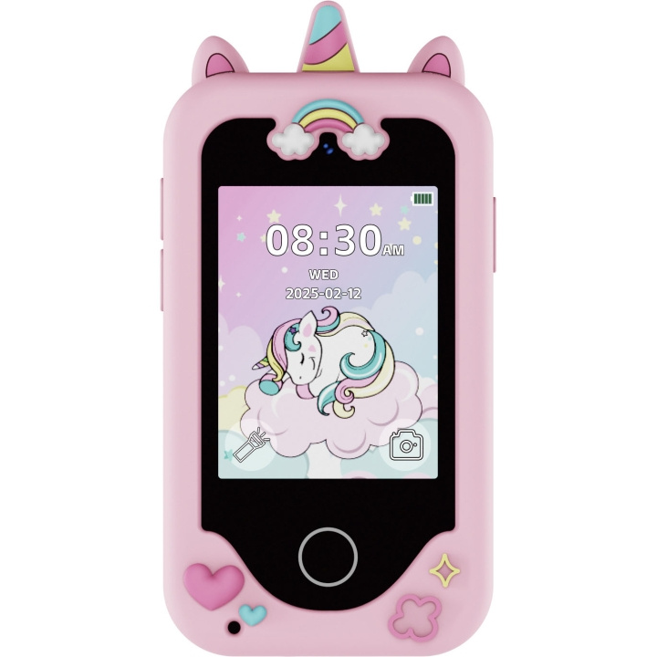 MINILENS Lelu Smartphone Pinkki ryhmässä LELUT, TUOTTEET LAPSILLE JA VAUVOILLE / Lelut vauvoille (0-3v) / Toiminnalliset lelut @ TP E-commerce Nordic AB (D24931)