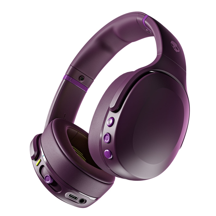 Skullcandy Kuulokke Crusher EVO Over-Ear Langattomat Plum ryhmässä KODINELEKTRONIIKKA / Ääni & Kuva / Kuulokkeet & Tarvikkeet / Kuulokkeet @ TP E-commerce Nordic AB (D24940)
