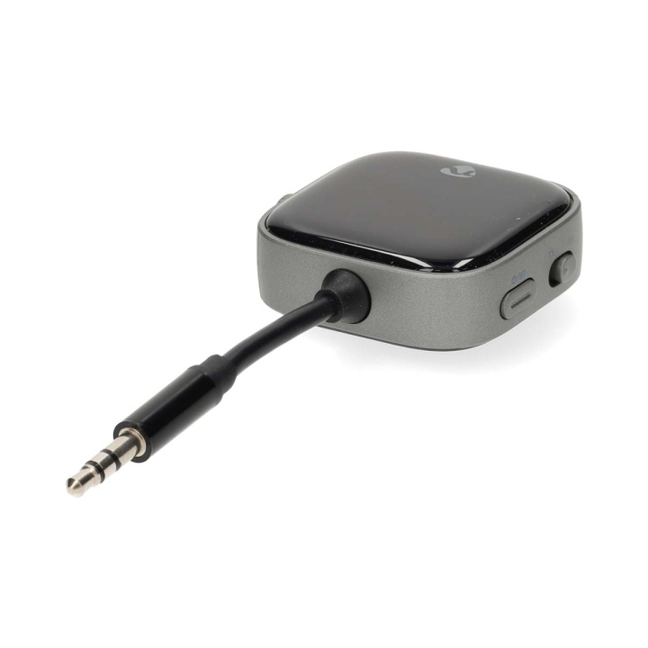 Nedis Bluetooth ® lähetin/vastaanotin | Tuloliitäntä: USB-C™ Naaras | Lähtöliitäntä: USB-C™ Naaras | SBC | Jopa 2 laitetta | Suurin akun toistoaika: 13 tuntia | Musta ryhmässä KODINELEKTRONIIKKA / Kaapelit & Sovittimet / Digitaalinen ääni @ TP E-commerce Nordic AB (D24976)